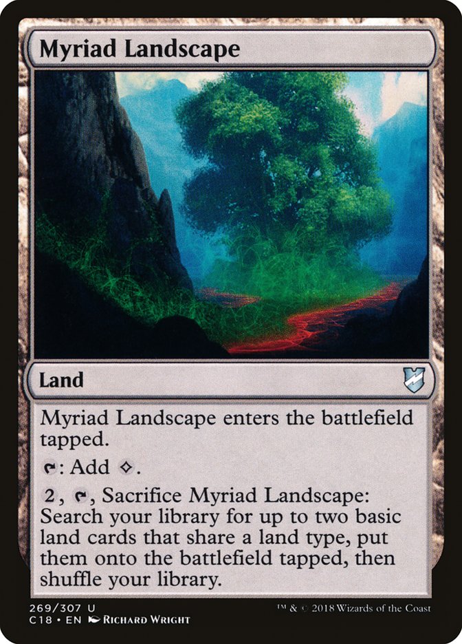 Myriad Landscape [Commander 2018] | Webway Games