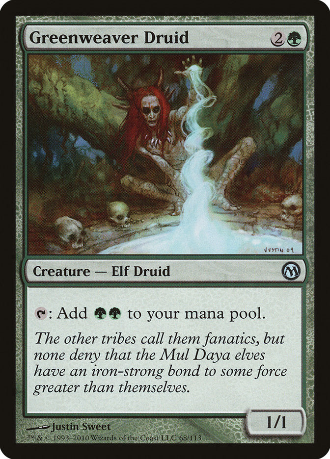 Greenweaver Druid [Duels of the Planeswalkers] | Webway Games