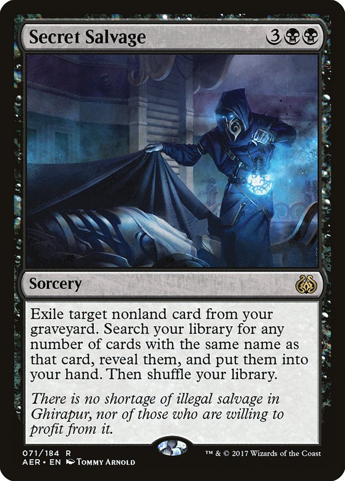 Secret Salvage [Aether Revolt] | Webway Games