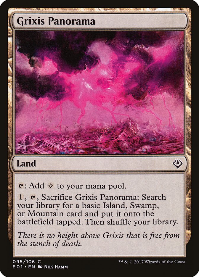 Grixis Panorama [Archenemy: Nicol Bolas] | Webway Games