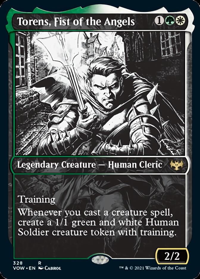 Torens, Fist of the Angels (Showcase Eternal Night) [Innistrad: Crimson Vow] | Webway Games