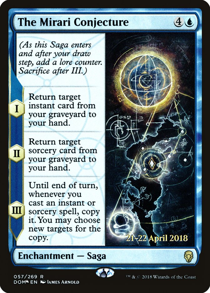 The Mirari Conjecture  (Prerelease) [Dominaria Prerelease Promos] | Webway Games