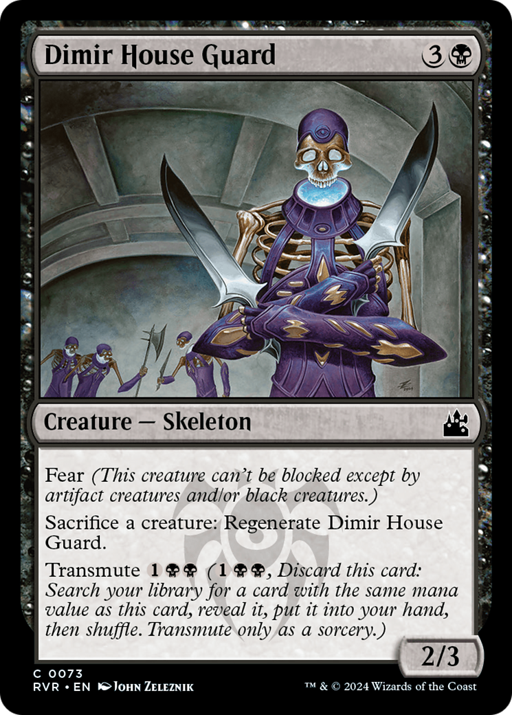 Dimir House Guard [Ravnica Remastered] | Webway Games
