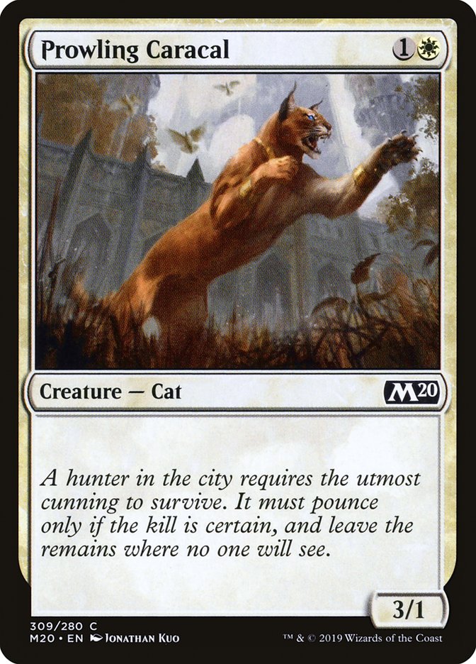 Prowling Caracal [Core Set 2020] | Webway Games