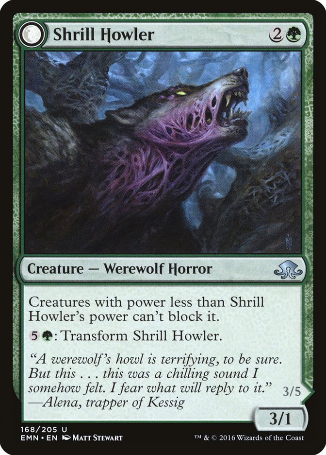 Shrill Howler // Howling Chorus [Eldritch Moon] | Webway Games