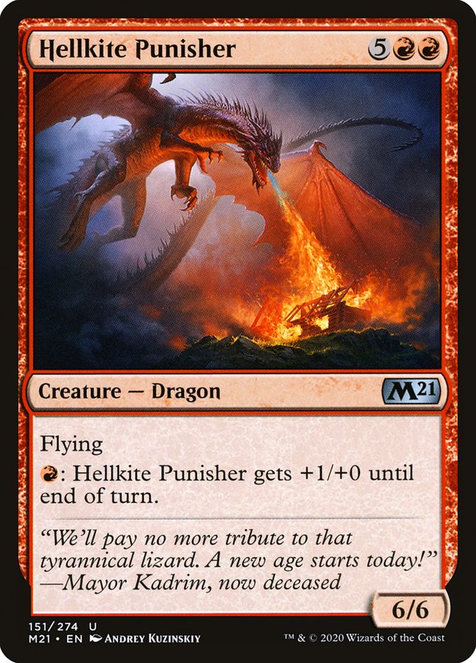 Hellkite Punisher [Core Set 2021] | Webway Games