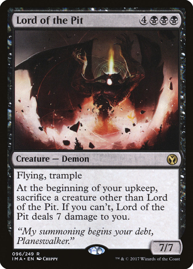 Lord of the Pit [Iconic Masters] | Webway Games