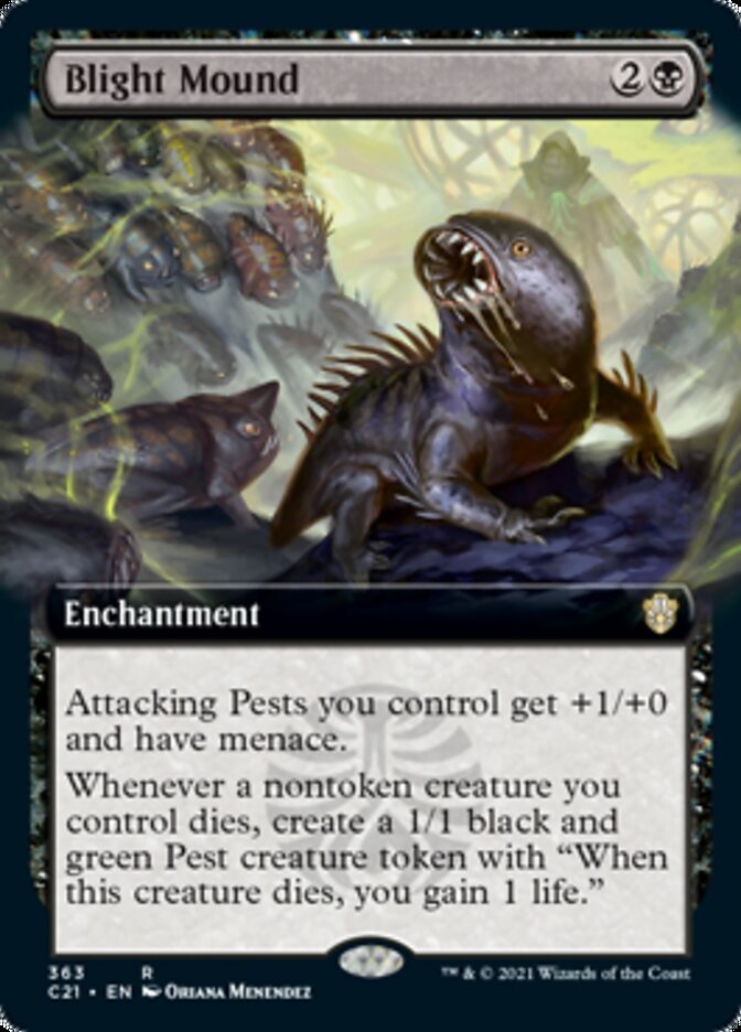 Blight Mound (Extended) [Commander 2021] | Webway Games
