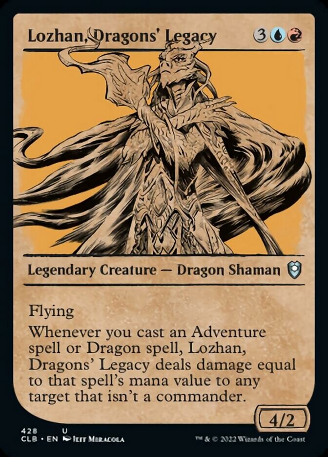 Lozhan, Dragons' Legacy (Showcase) [Commander Legends: Battle for Baldur's Gate] | Webway Games