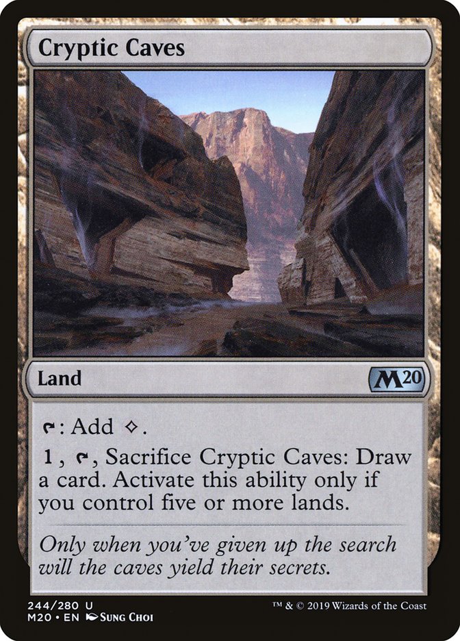 Cryptic Caves [Core Set 2020] | Webway Games