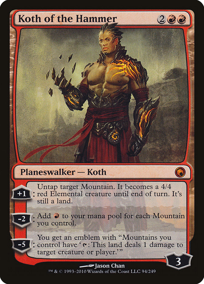 Koth of the Hammer [Scars of Mirrodin] | Webway Games