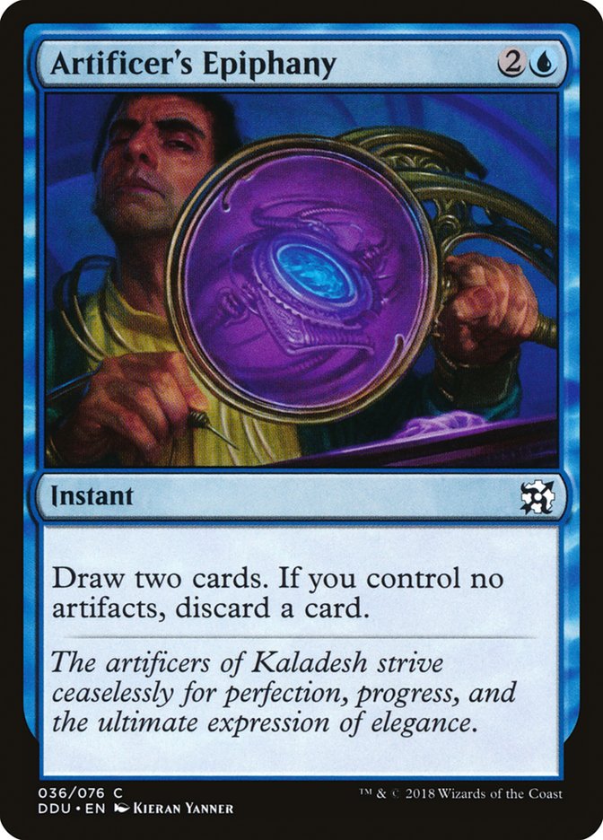 Artificer's Epiphany [Duel Decks: Elves vs. Inventors] | Webway Games