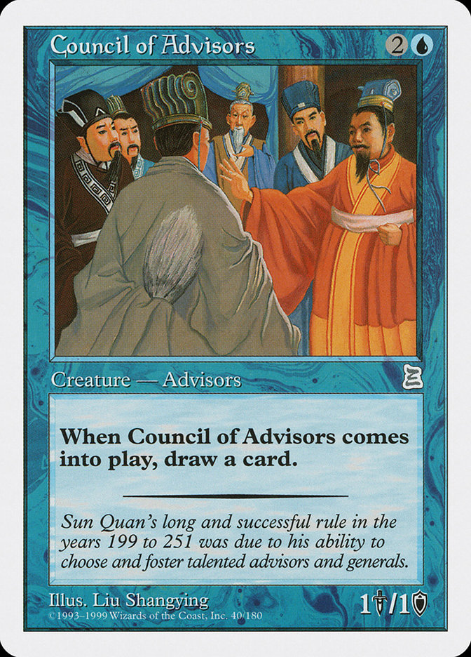 Council of Advisors [Portal Three Kingdoms] | Webway Games