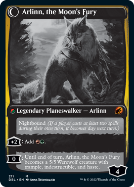 Arlinn, the Pack's Hope // Arlinn, the Moon's Fury [Innistrad: Double Feature] | Webway Games