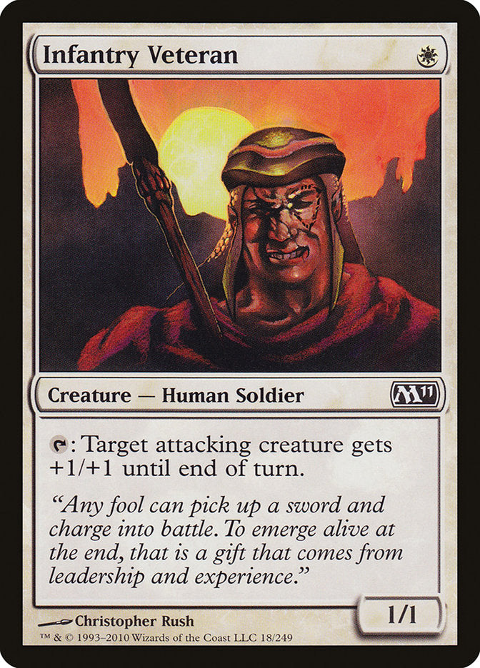 Infantry Veteran [Magic 2011] | Webway Games
