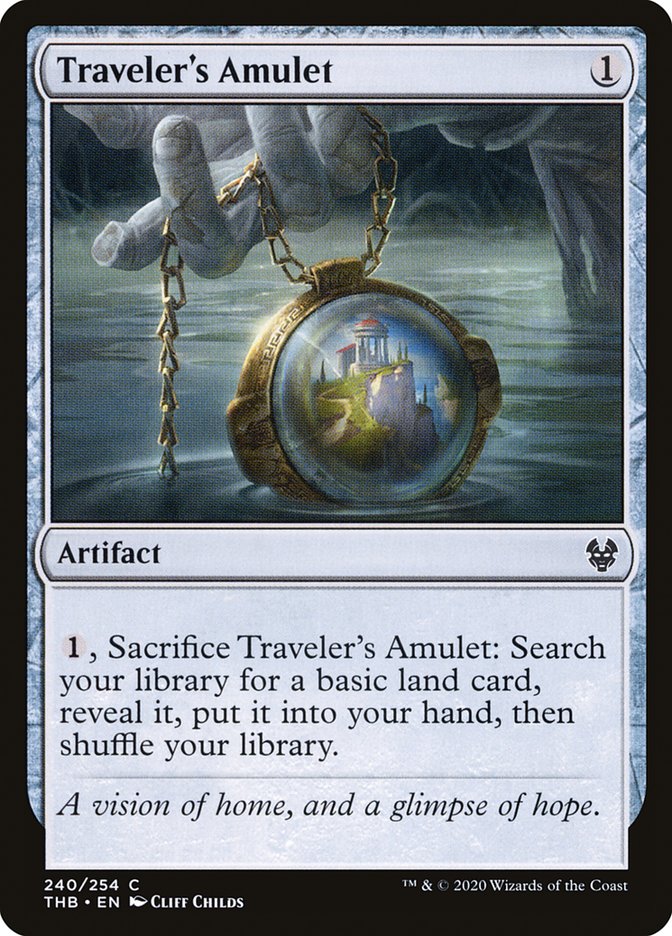 Traveler's Amulet [Theros Beyond Death] | Webway Games