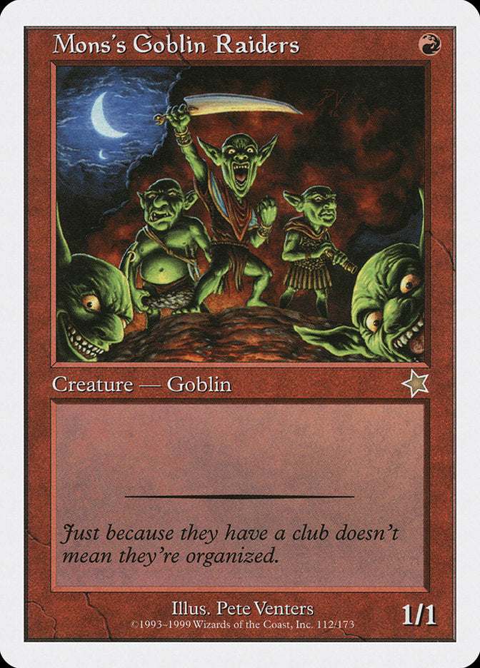 Mons's Goblin Raiders [Starter 1999] | Webway Games