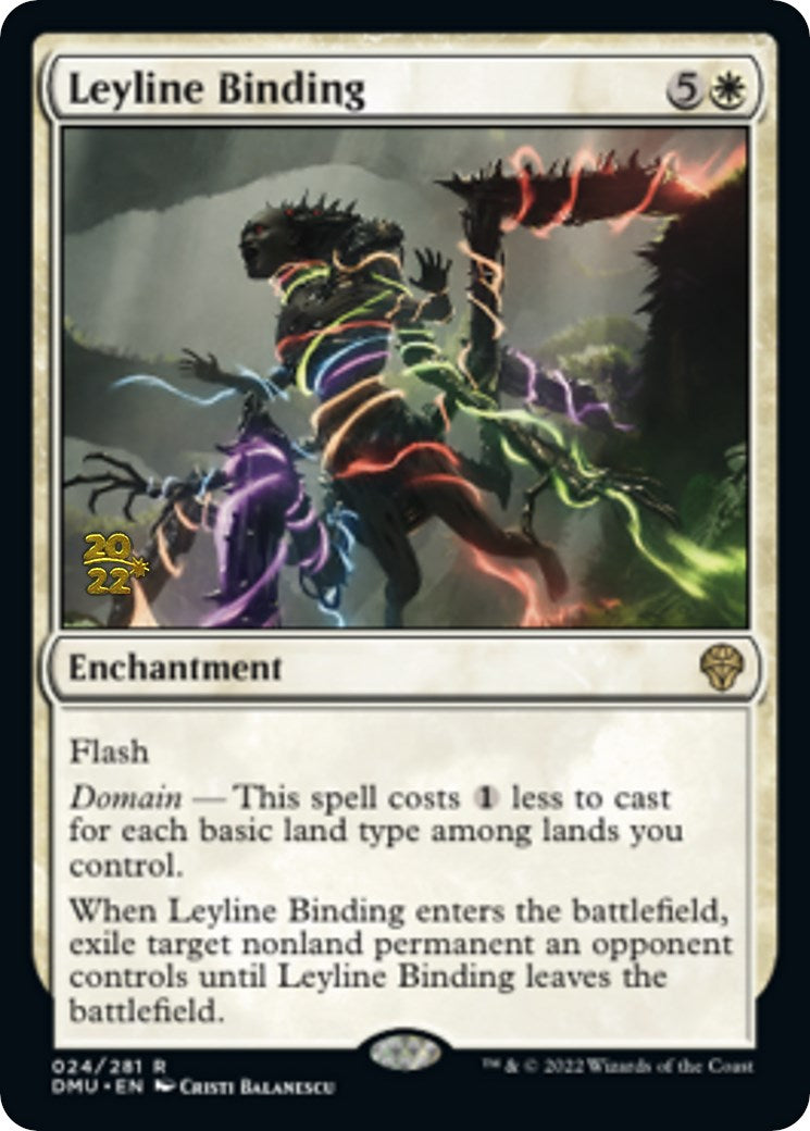 Leyline Binding [Dominaria United Prerelease Promos] | Webway Games