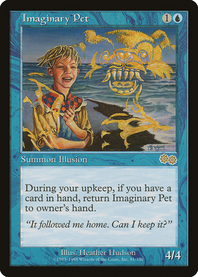 Imaginary Pet [Urza's Saga] | Webway Games