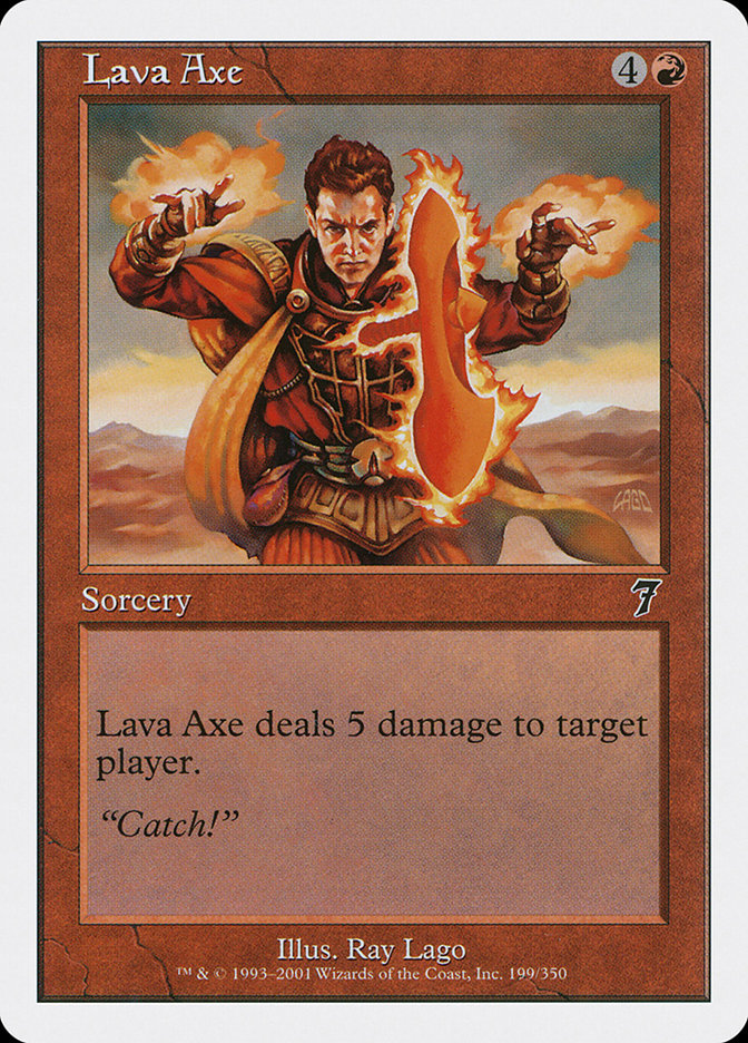 Lava Axe [Seventh Edition] | Webway Games