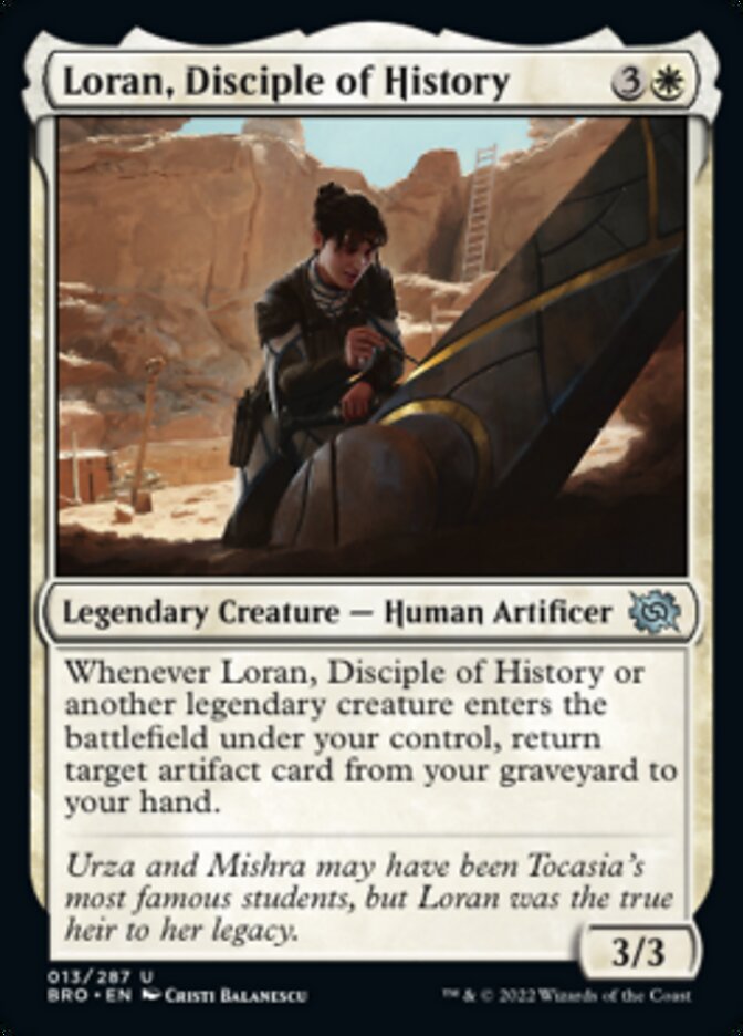 Loran, Disciple of History [The Brothers' War] | Webway Games