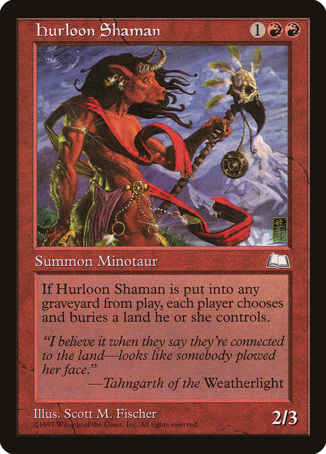 Hurloon Shaman [Weatherlight] | Webway Games