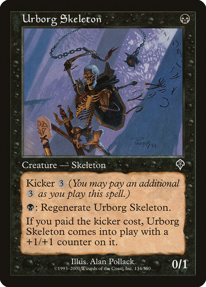 Urborg Skeleton [Invasion] | Webway Games