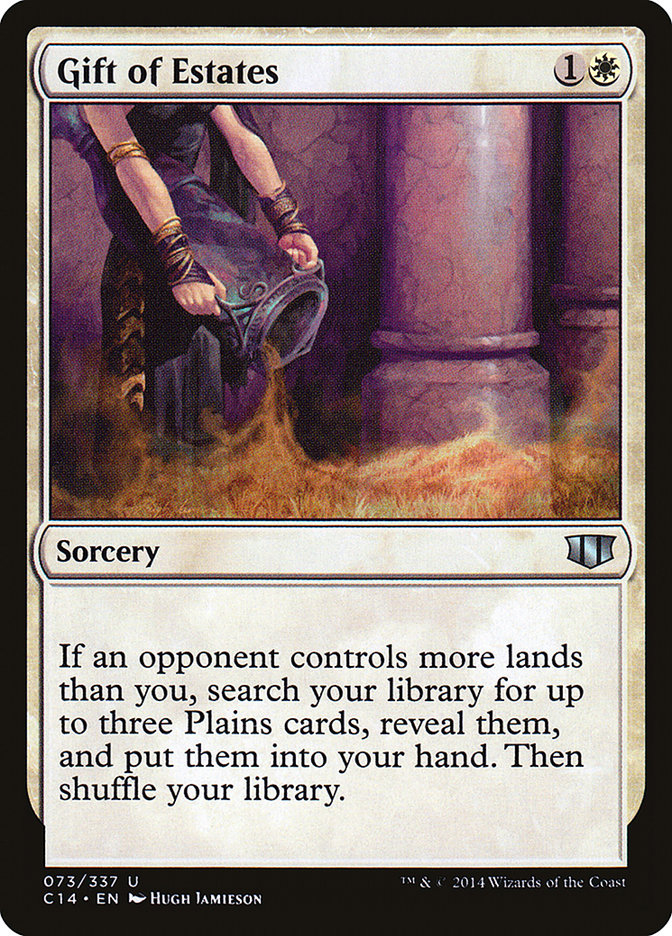 Gift of Estates [Commander 2014] | Webway Games