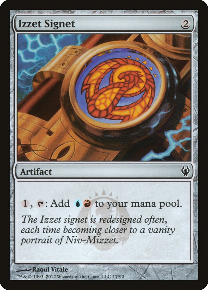 Izzet Signet [Duel Decks: Izzet vs. Golgari] | Webway Games