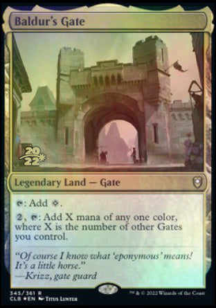 Baldur's Gate [Commander Legends: Battle for Baldur's Gate Prerelease Promos] | Webway Games