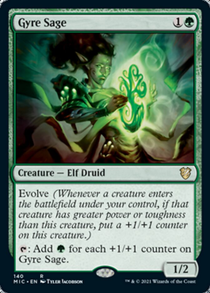 Gyre Sage [Innistrad: Midnight Hunt Commander] | Webway Games
