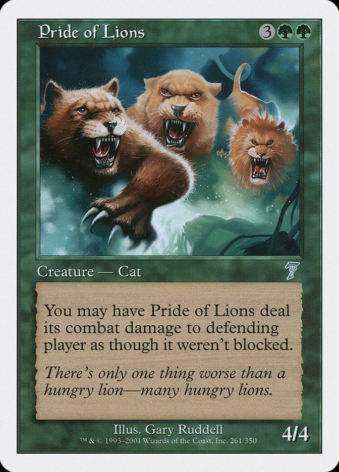 Pride of Lions [Seventh Edition] | Webway Games