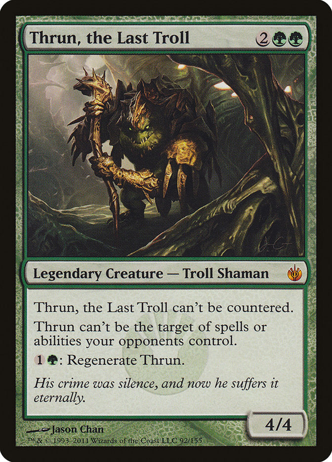 Thrun, the Last Troll [Mirrodin Besieged] | Webway Games