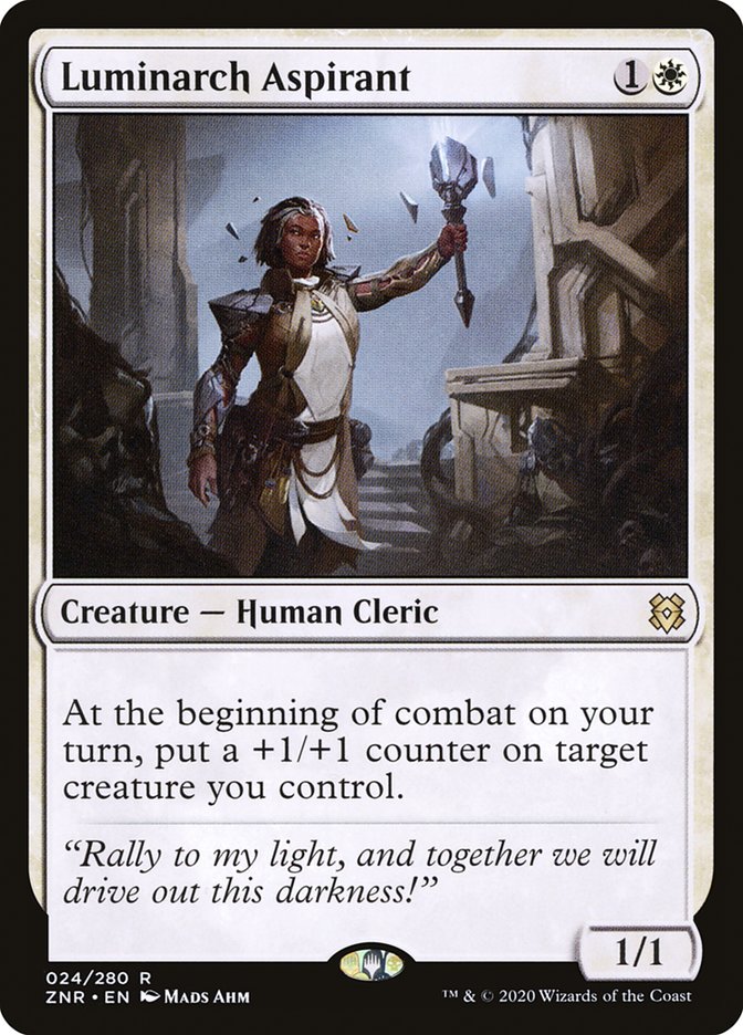 Luminarch Aspirant [Zendikar Rising] | Webway Games