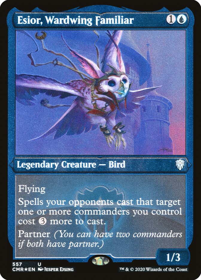 Esior, Wardwing Familiar [Commander Legends Etched] | Webway Games