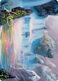 Glittering Frost Art Card (Gold-Stamped Signature) [Kaldheim: Art Series] | Webway Games