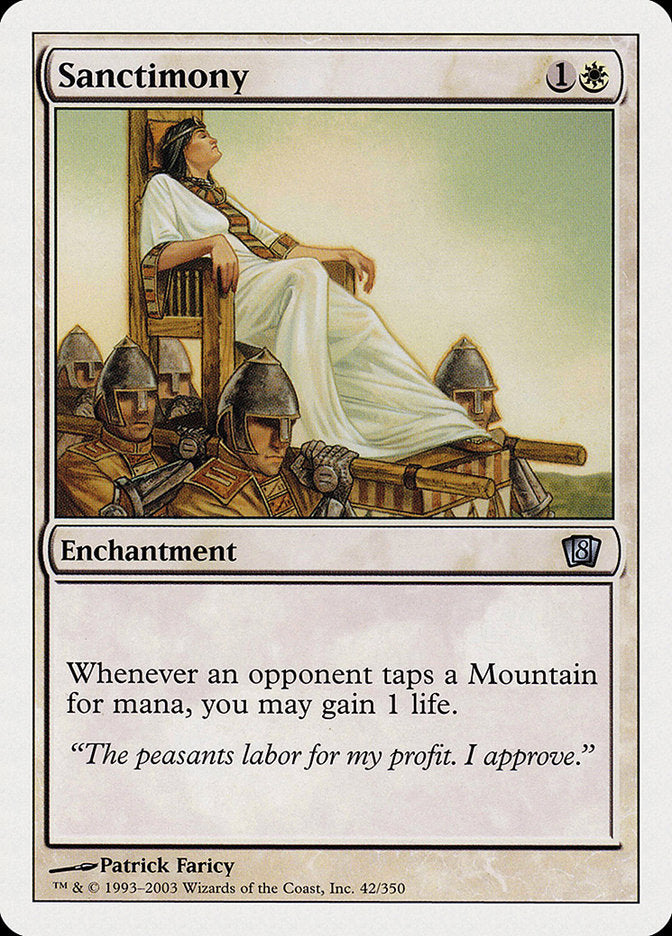 Sanctimony [Eighth Edition] | Webway Games
