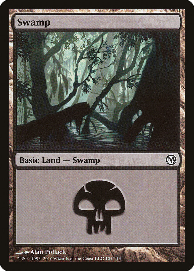 Swamp (#105) [Duels of the Planeswalkers] | Webway Games