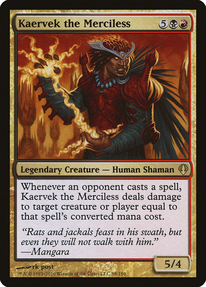 Kaervek the Merciless [Archenemy] | Webway Games