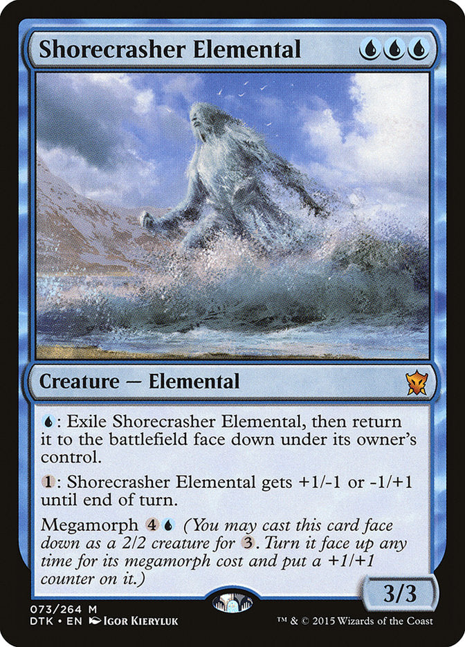 Shorecrasher Elemental [Dragons of Tarkir] | Webway Games