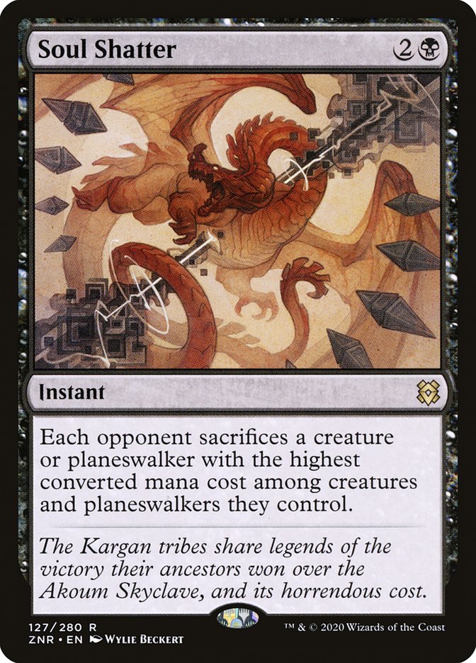 Soul Shatter [Zendikar Rising] | Webway Games