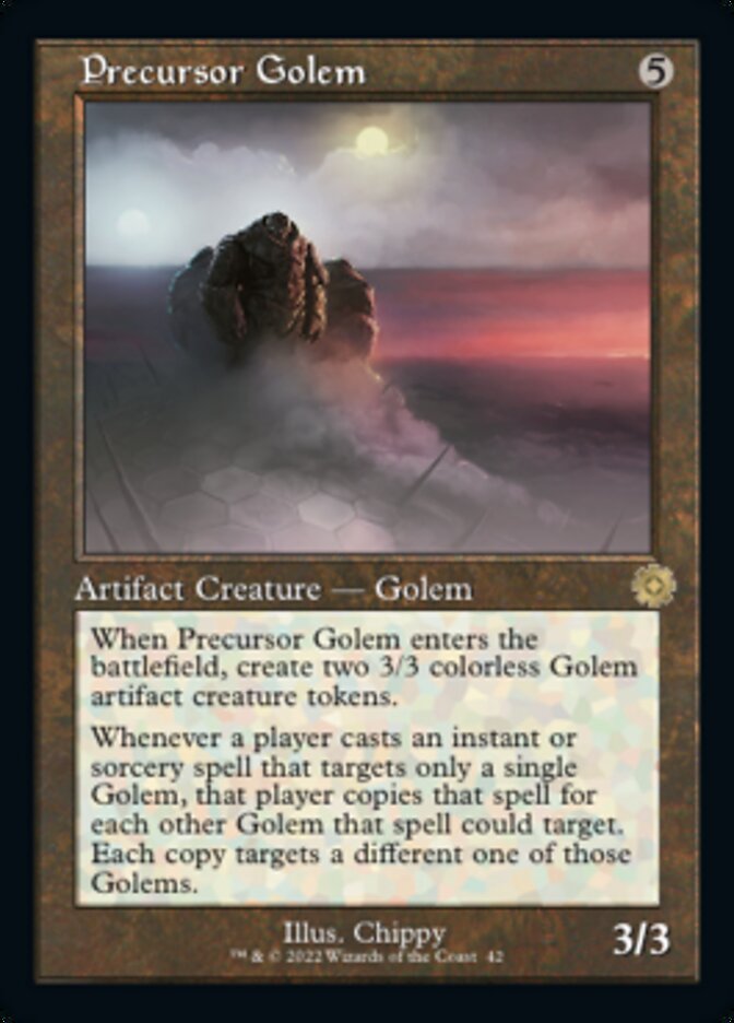 Precursor Golem (Retro) [The Brothers' War Retro Artifacts] | Webway Games