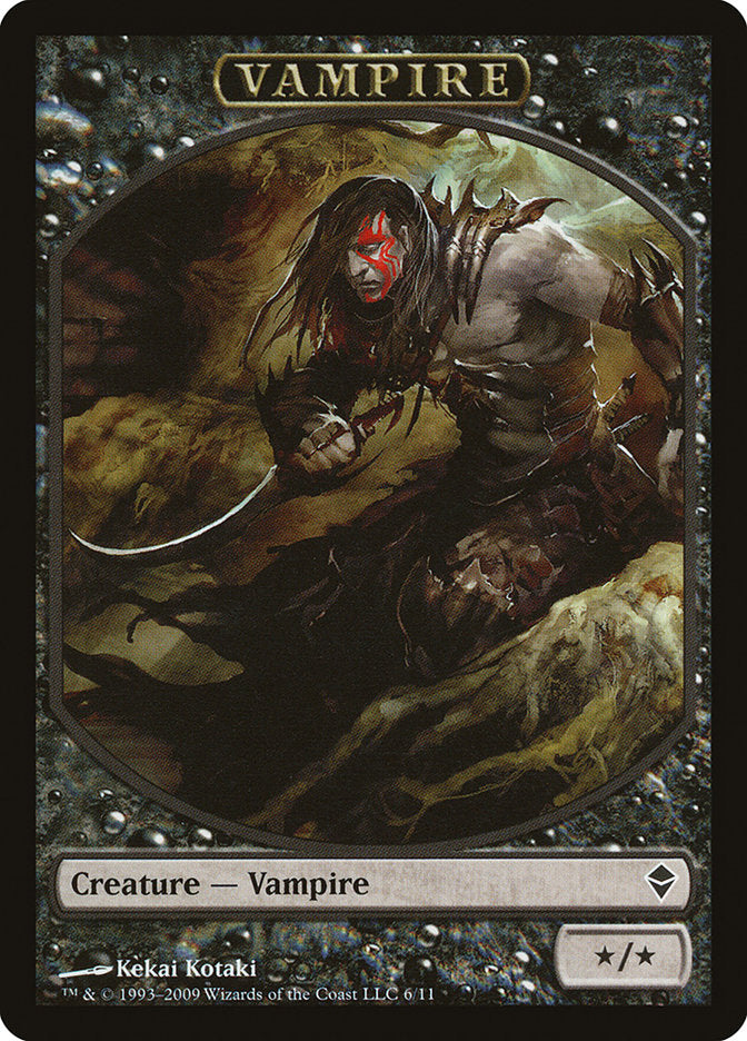 Vampire [Zendikar Tokens] | Webway Games