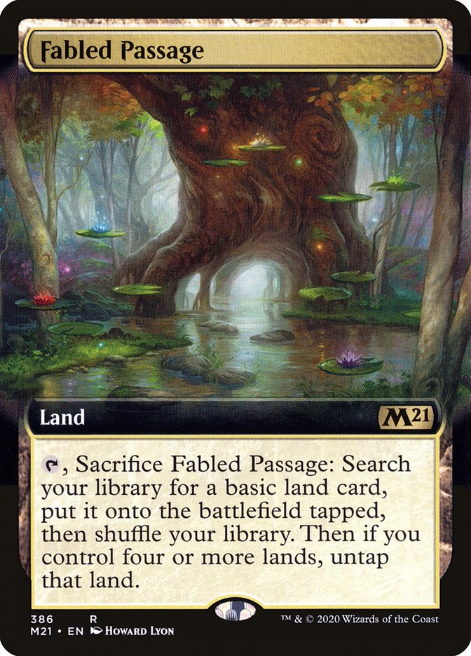 Fabled Passage (Extended Art) [Core Set 2021] | Webway Games