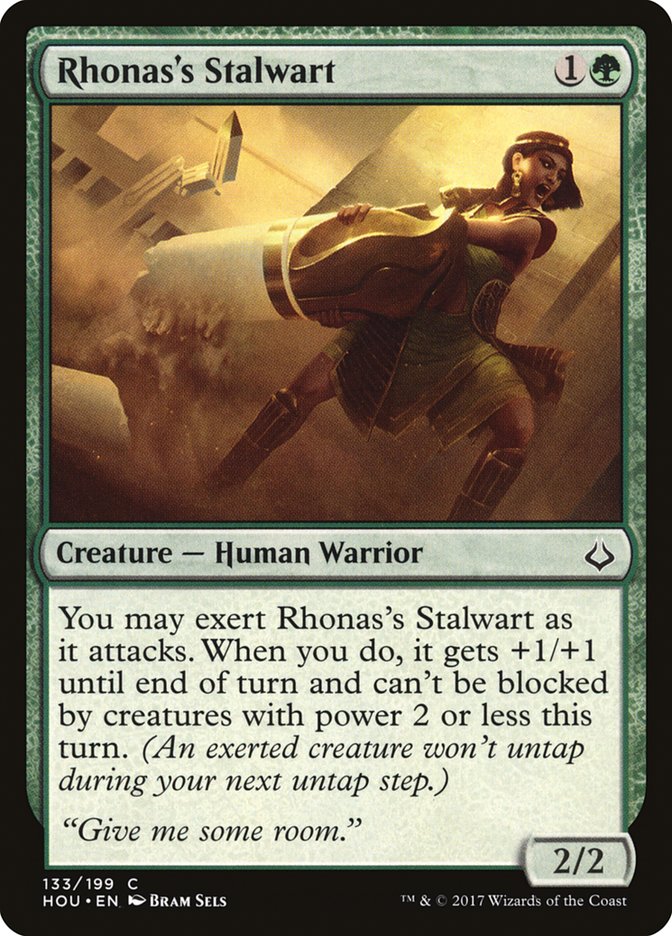 Rhonas's Stalwart [Hour of Devastation] | Webway Games