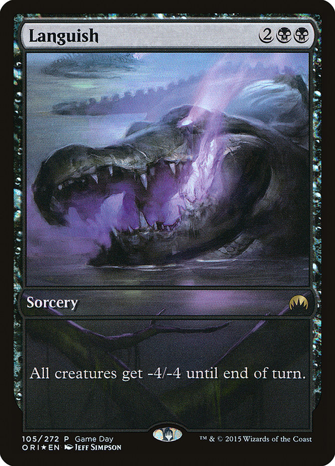 Languish (Game Day) [Magic Origins Promos] | Webway Games