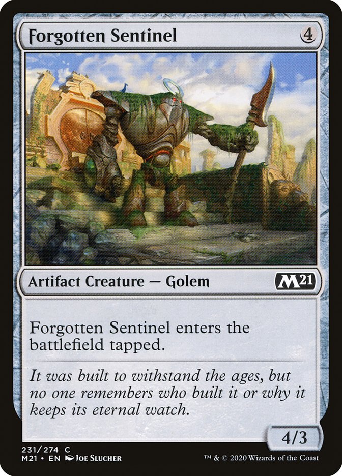 Forgotten Sentinel [Core Set 2021] | Webway Games