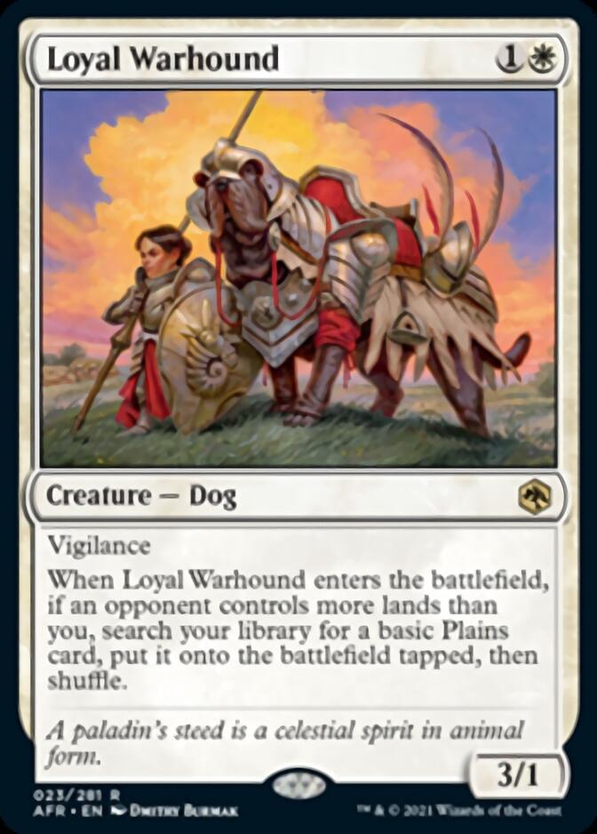 Loyal Warhound [Dungeons & Dragons: Adventures in the Forgotten Realms] | Webway Games