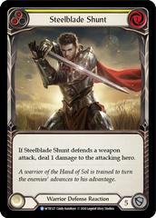 Steelblade Shunt (Yellow) [U-WTR127] (Welcome to Rathe Unlimited)  Unlimited Normal | Webway Games