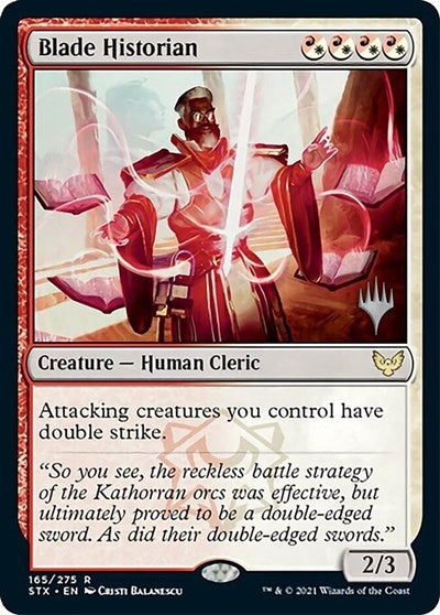 Blade Historian (Promo Pack) [Strixhaven: School of Mages Promos] | Webway Games